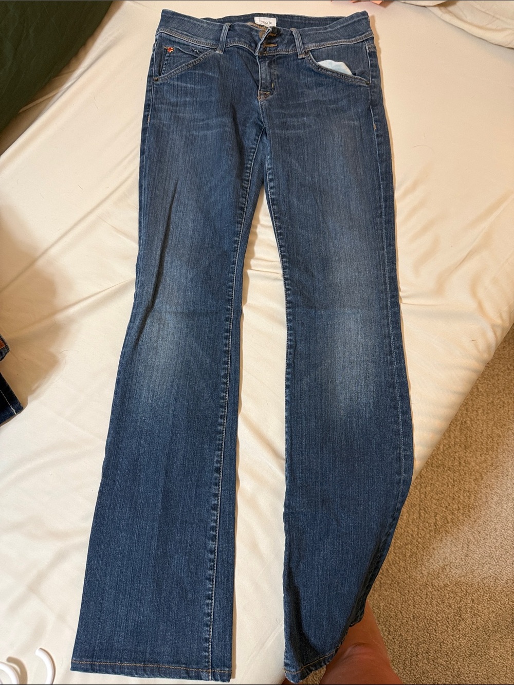Hudson Jeans Dark Blue Flare Jeans